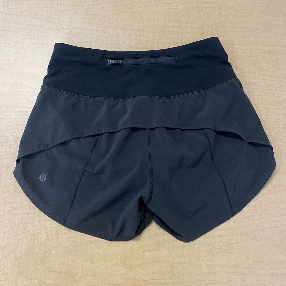 lululemon Black speed up HR 4"
